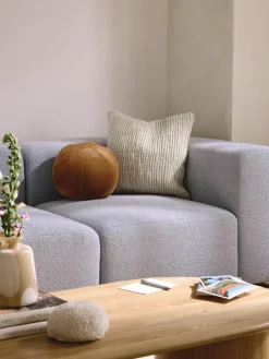 Westwing Collection Bestickte Woll-Kissenhülle Jaira