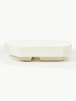 ferm LIVING Beton-Couchtisch Staffa in organischer Form