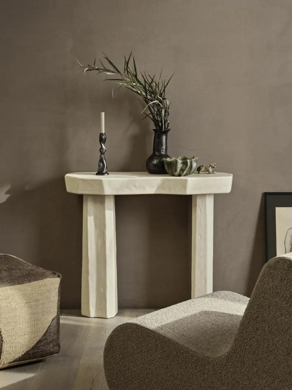 ferm LIVING Beton-Konsole Staffa