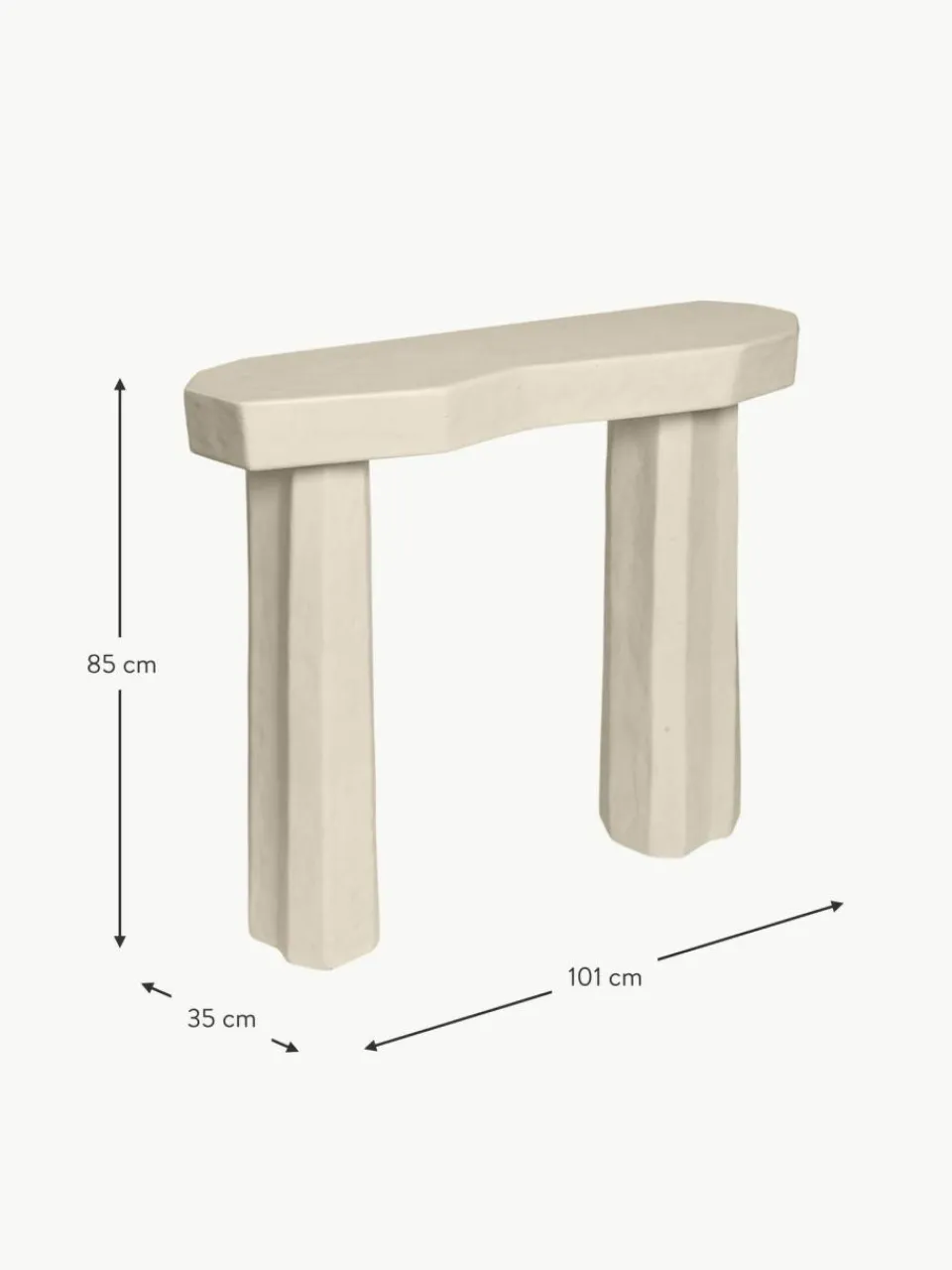 ferm LIVING Beton-Konsole Staffa