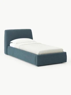Westwing Collection Bouclé-Einzelbett Cloud