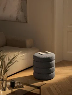 Westwing Collection Bouclé-Hocker Alto