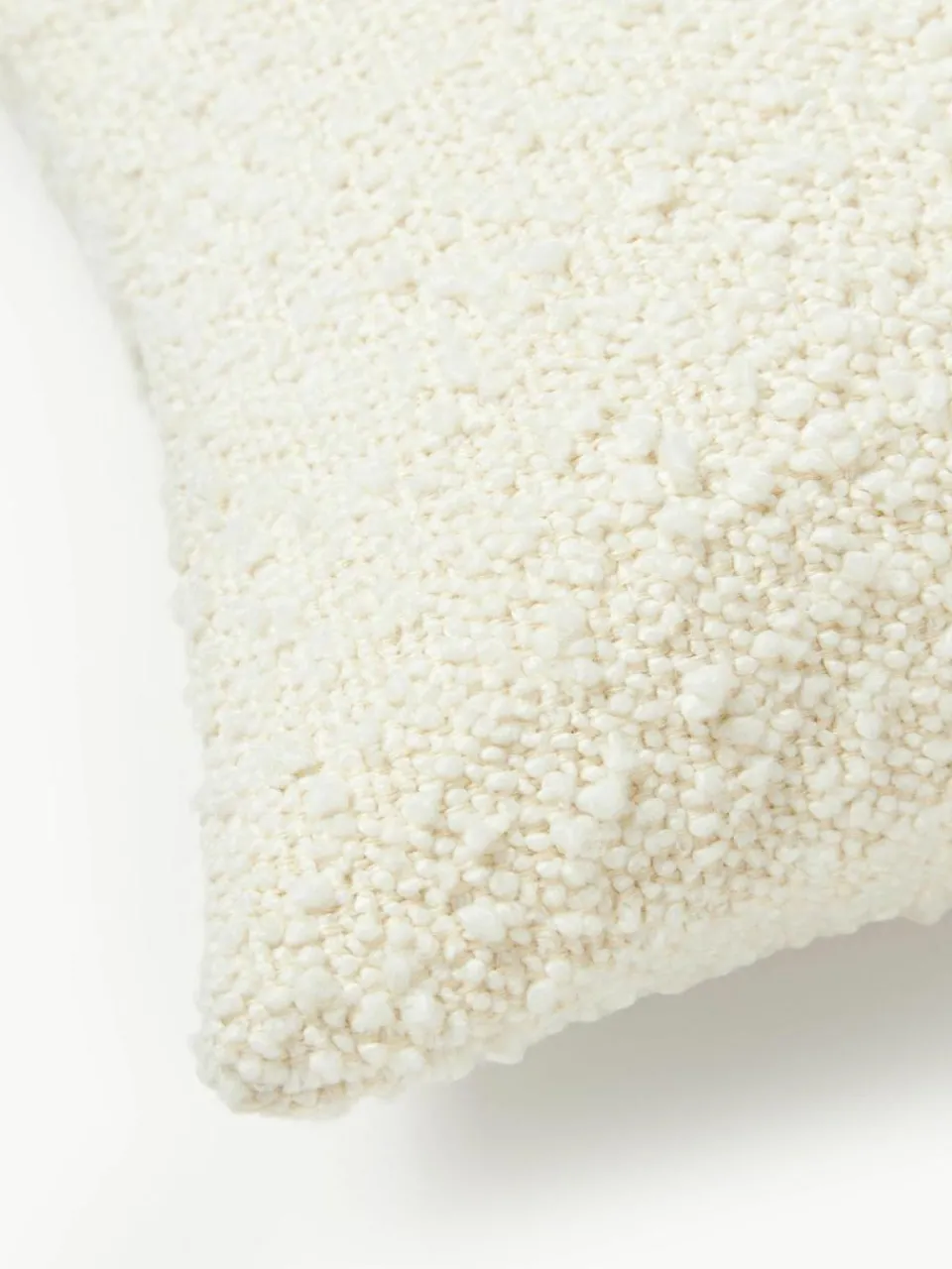 Westwing Collection Bouclé-Kissenhülle Lysander