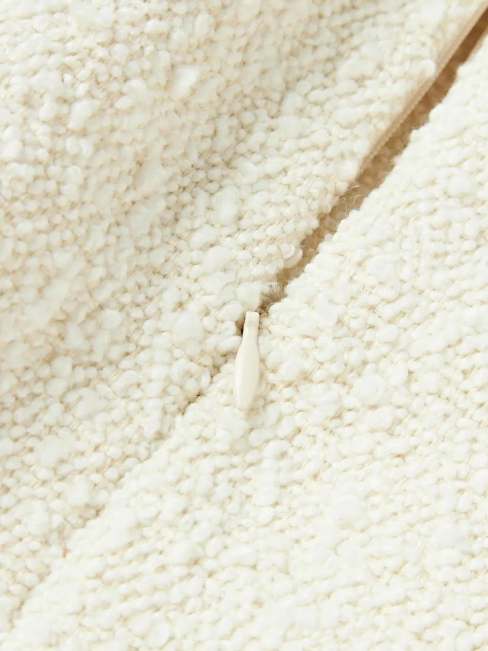 Westwing Collection Bouclé-Kissenhülle Lysander