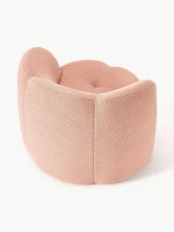 Westwing Collection Bouclé-Loungesessel Fleur