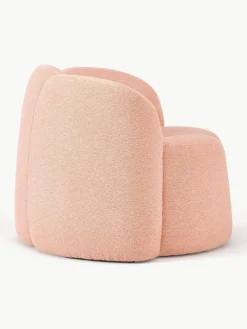 Westwing Collection Bouclé-Loungesessel Fleur