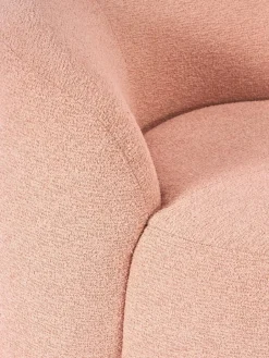 Westwing Collection Bouclé-Loungesessel Fleur