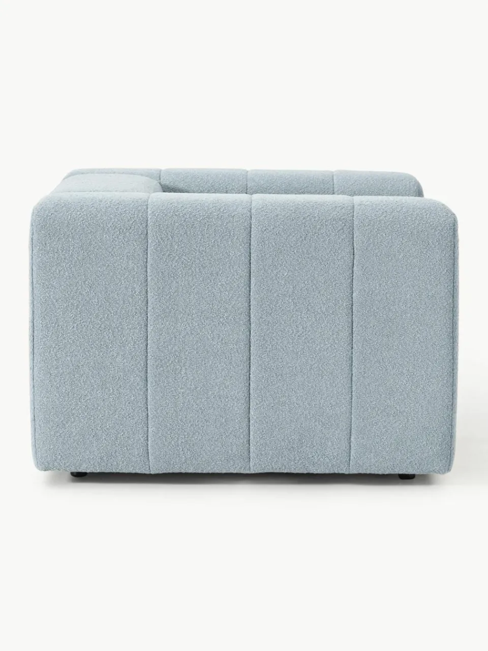 Westwing Collection Bouclé-Loungesessel Lena