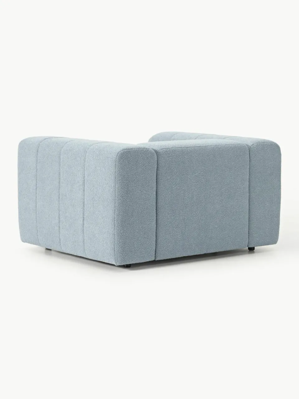 Westwing Collection Bouclé-Loungesessel Lena