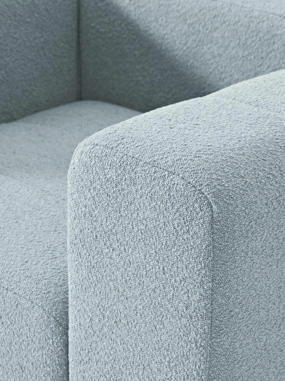 Westwing Collection Bouclé-Loungesessel Lena