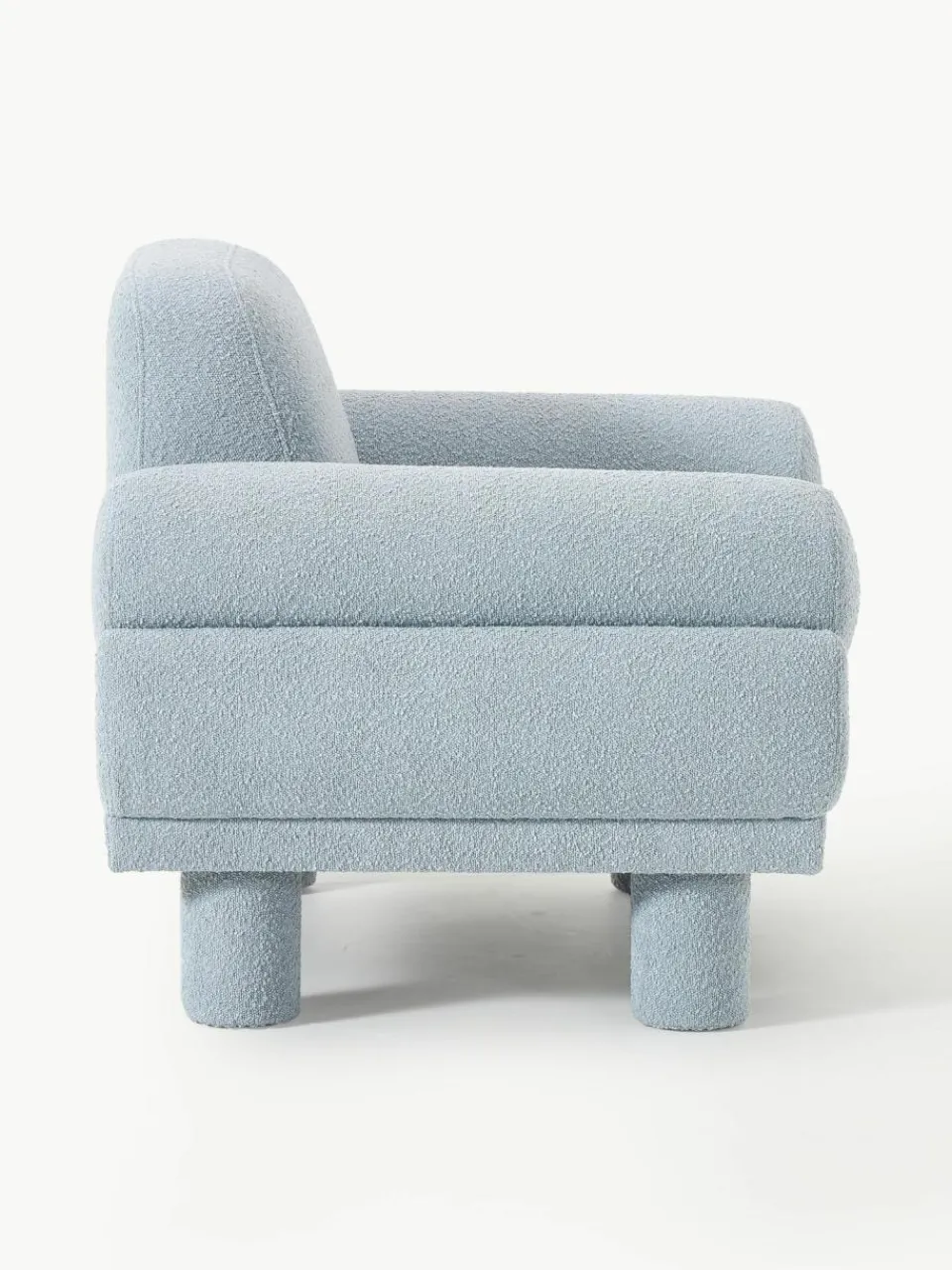 Westwing Collection Bouclé-Sessel Lilo