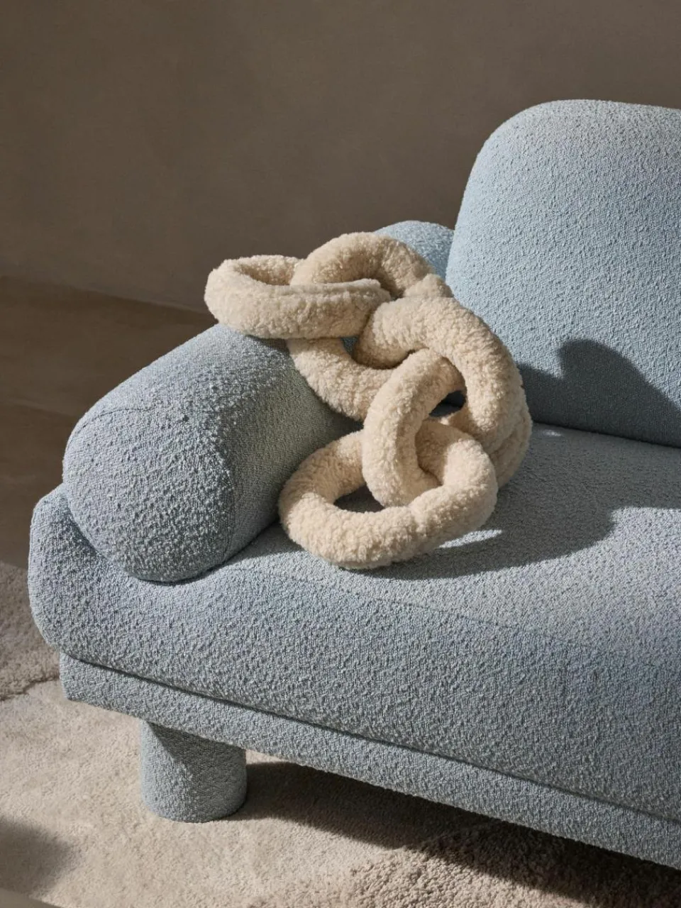 Westwing Collection Bouclé-Sessel Lilo