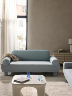 Westwing Collection Bouclé-Sofa Lilo (2-Sitzer)