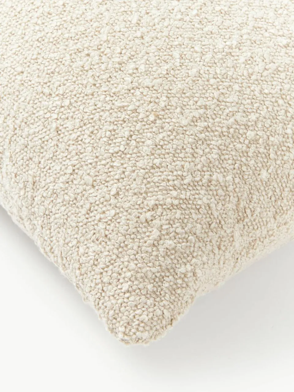 Westwing Collection Bouclé-Sofa-Kissen Lena