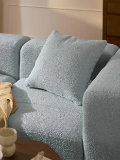 Westwing Collection Bouclé-Sofa-Kissen Lena
