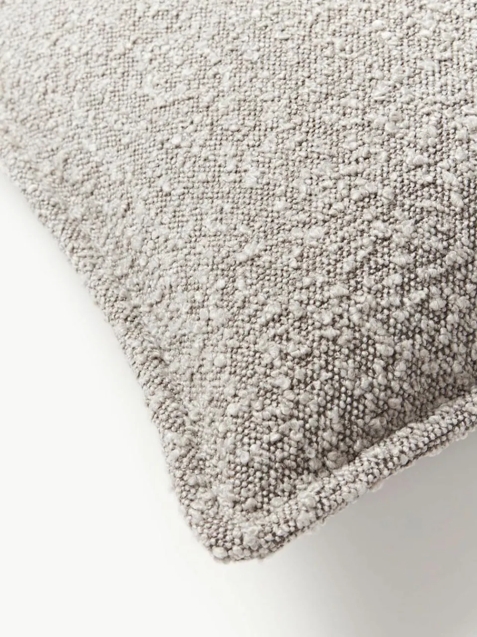 Westwing Collection Bouclé-Sofa-Kissen Lennon