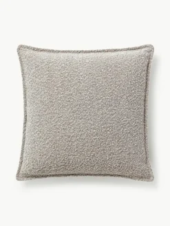 Westwing Collection Bouclé-Sofa-Kissen Lennon