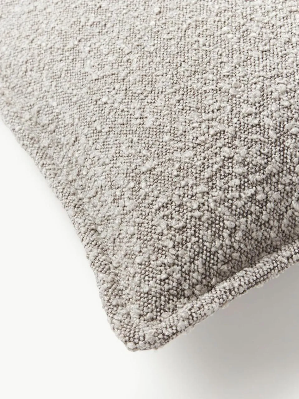 Westwing Collection Bouclé-Sofa-Kissen Lennon
