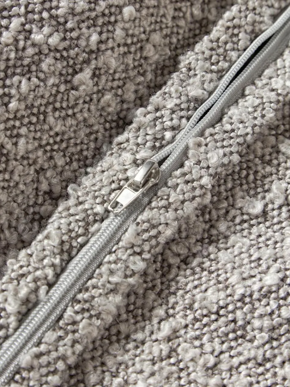 Westwing Collection Bouclé-Sofa-Kissen Lennon