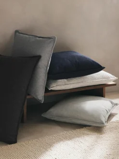 Westwing Collection Bouclé-Sofa-Kissen Lennon
