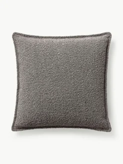 Westwing Collection Bouclé-Sofa-Kissen Lennon
