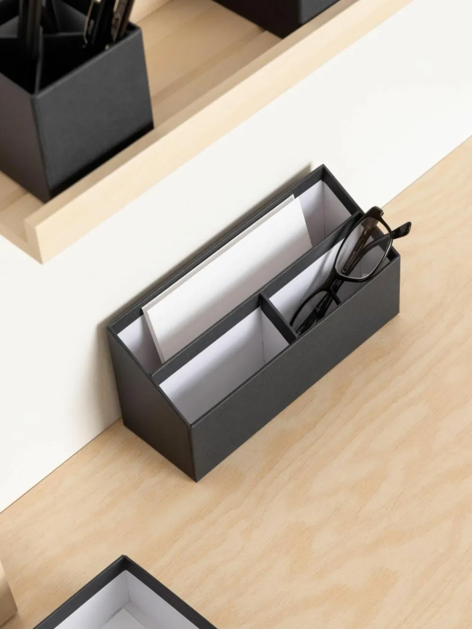 Bigso Box of Sweden Büro-Organizer Hugo, 4er-Set