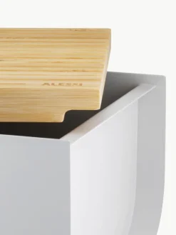 Alessi Brotkasten Mattina mit Bambusholz-Deckel