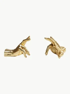 Kare Design Buchstützen Holding Fingers, 2er-Set