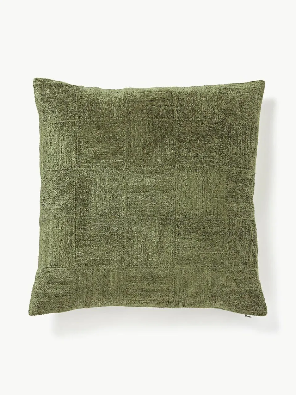 Westwing Collection Chenille-Kissenhülle Keeley