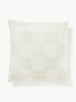 Westwing Collection Chenille-Kissenhülle Keeley