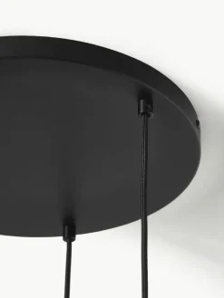 Westwing Collection Cluster-Pendelleuchte Candela aus Opalglas