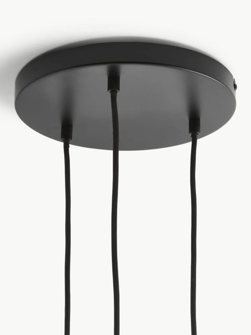 Westwing Collection Cluster-Pendelleuchte Edie aus Rauchglas