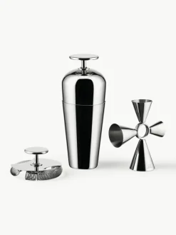 Alessi Cocktail-Set Parisienne aus Edelstahl, 3er-Set