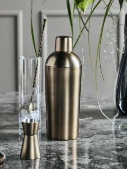 House Doctor Cocktail-Shaker Baar aus Edelstahl