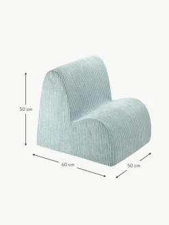 Kinder Wigiwama Cord-Kindersessel Cloud