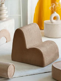Kinder Wigiwama Cord-Kindersessel Cloud