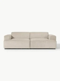 Westwing Collection Cord-Sofa Melva (3-Sitzer)