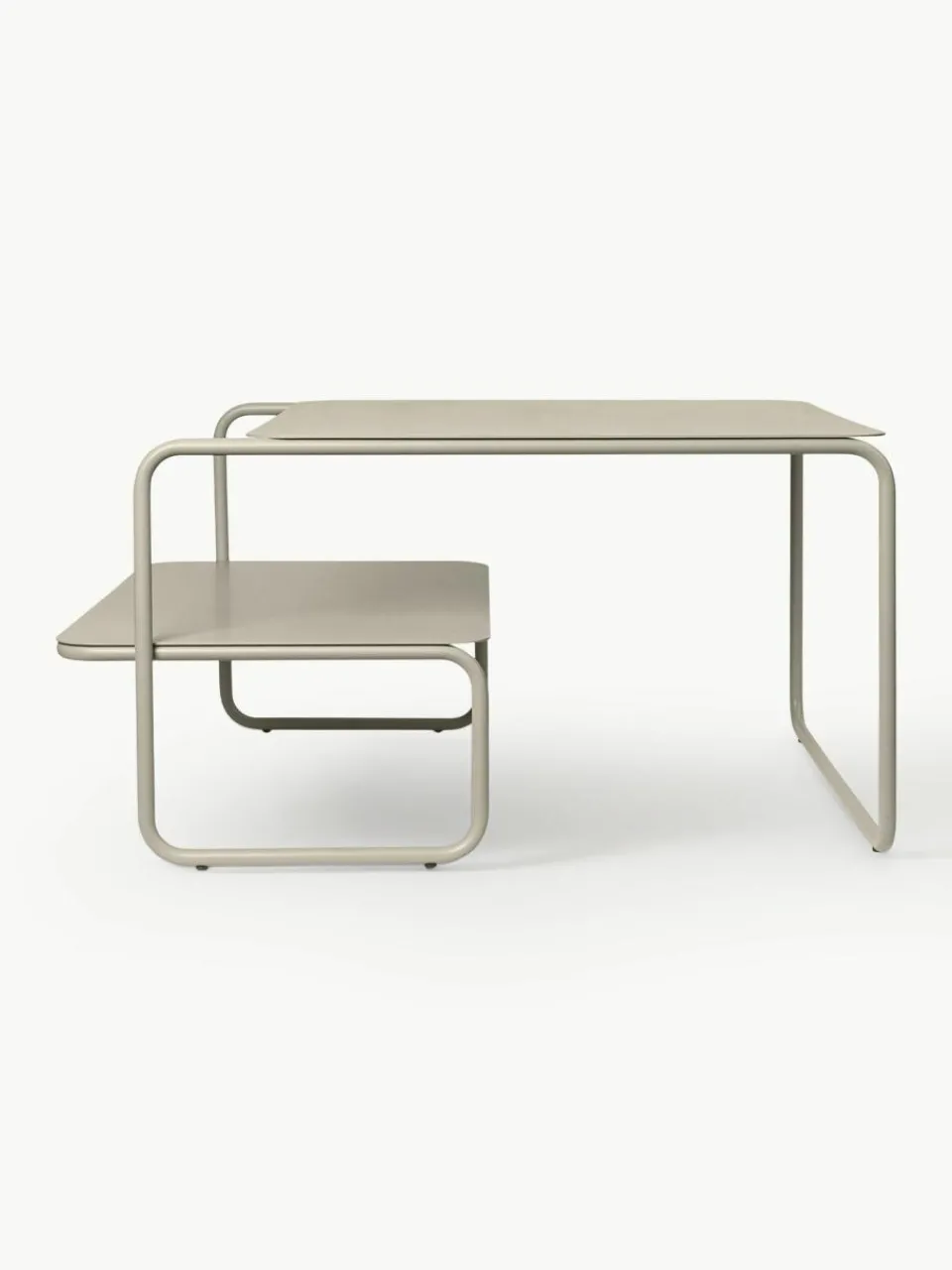 ferm LIVING Couchtisch Level mit zwei Ebenen