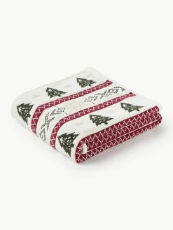 Westwing Collection Decke Nalani mit winterlichem Muster