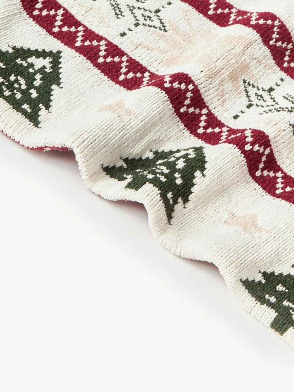 Westwing Collection Decke Nalani mit winterlichem Muster