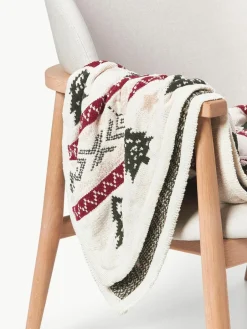 Westwing Collection Decke Nalani mit winterlichem Muster