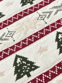 Westwing Collection Decke Nalani mit winterlichem Muster