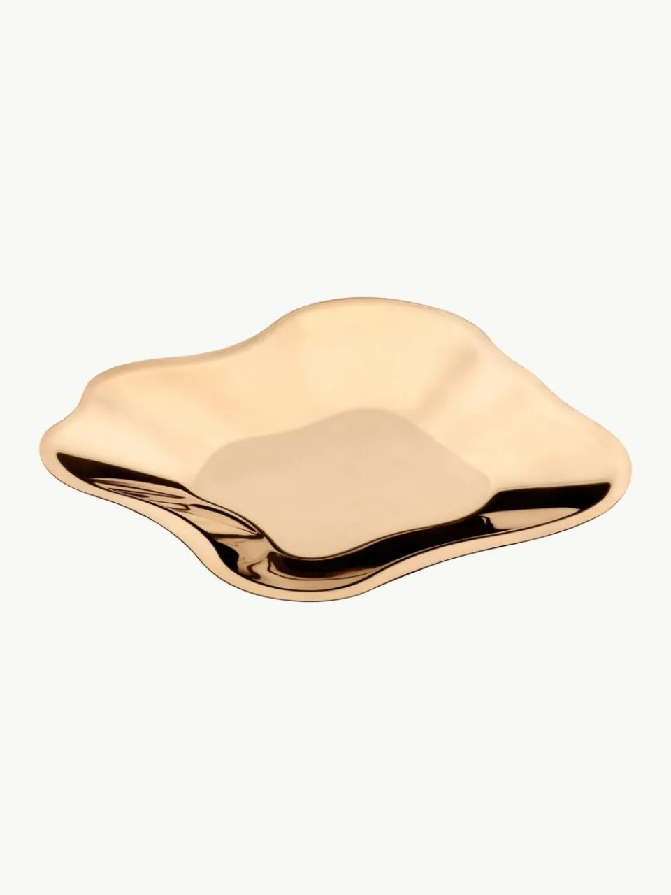 iittala Deko-Schale Alvar Aalto aus Edelstahl