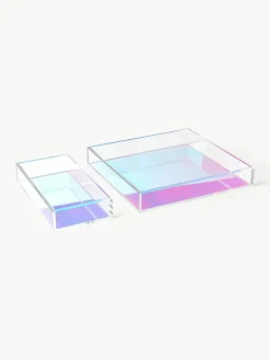 Westwing Collection Deko-Tabletts Yuki, 2er-Set