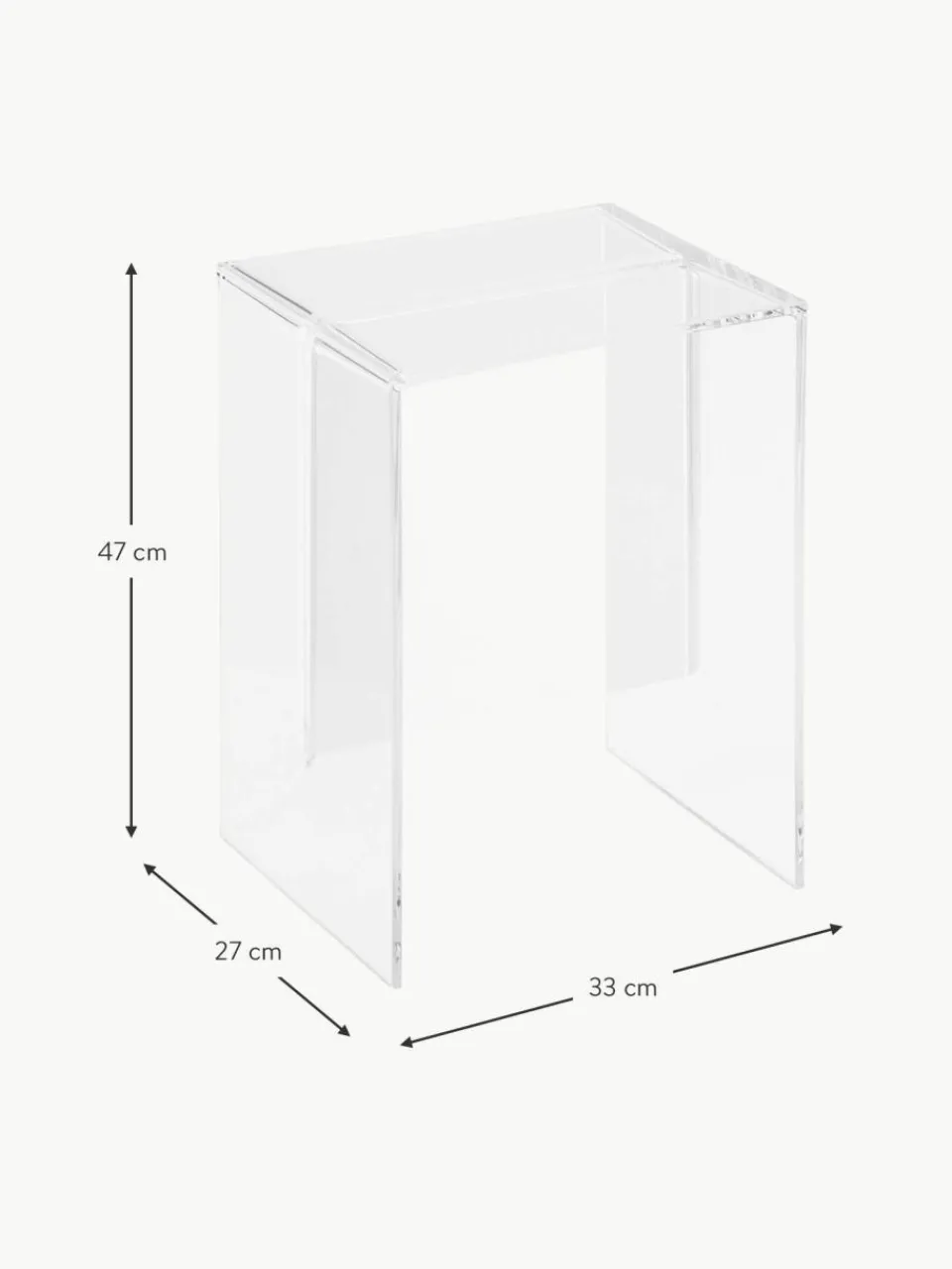 Kartell Design Beistelltisch Max-Beam