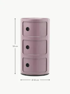 Kartell Design Container Componibili, 3 Elemente