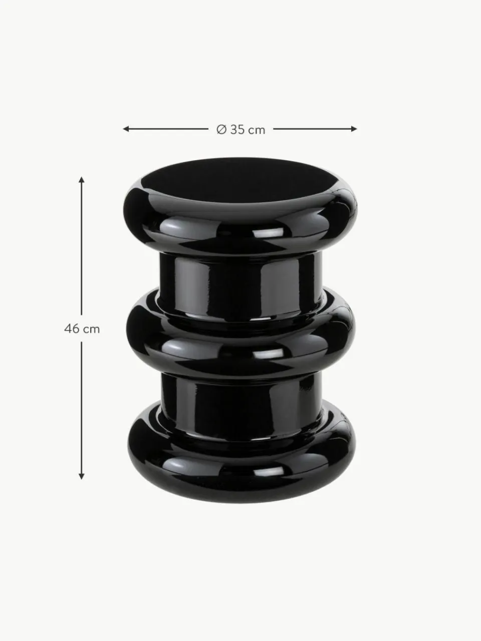 Kartell Design Hocker/ Beistelltisch Pilastro