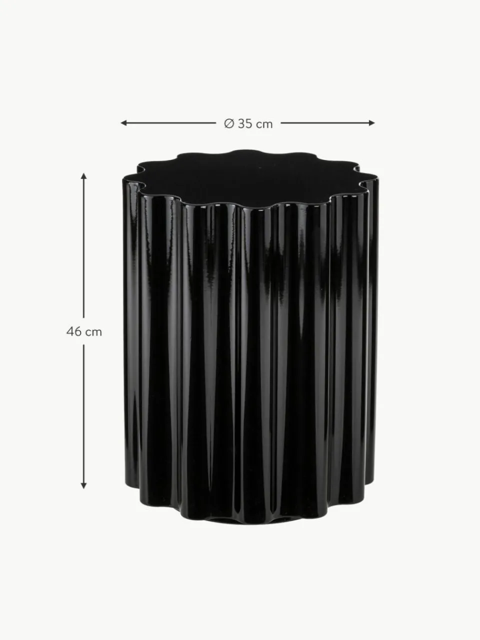 Kartell Design Hocker/ Beistelltisch Colonna