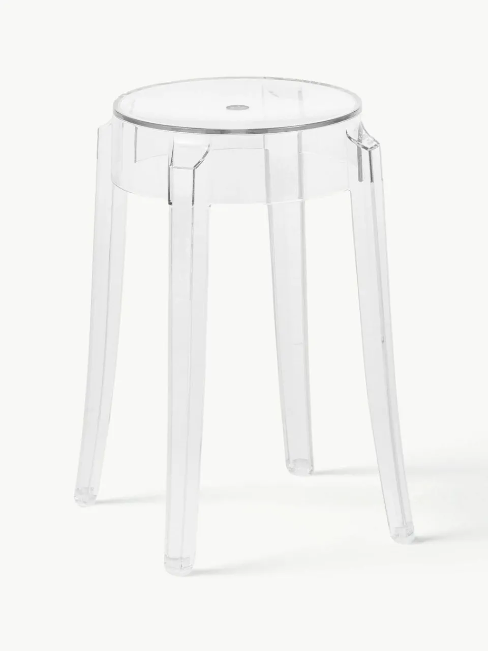 Kartell Design Hocker Charles Ghost