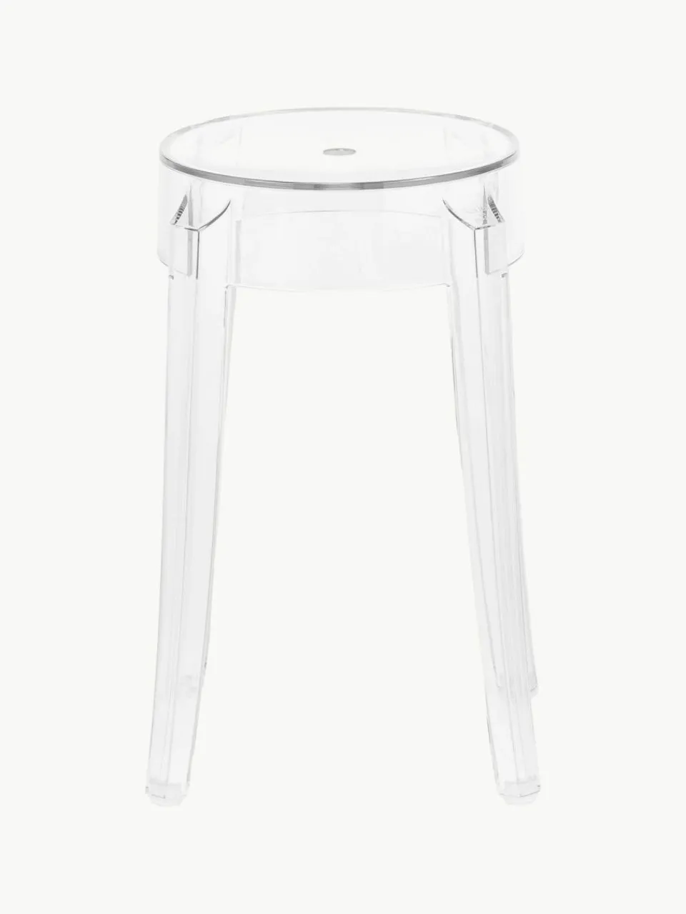 Kartell Design Hocker Charles Ghost